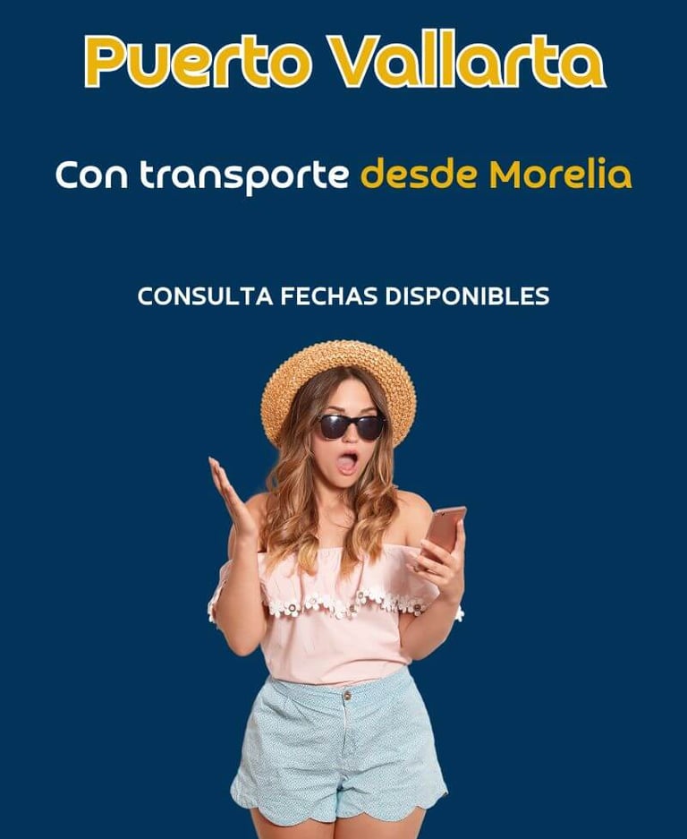 viajes a puerto vallarta saliendo de morelia - oferta 2
