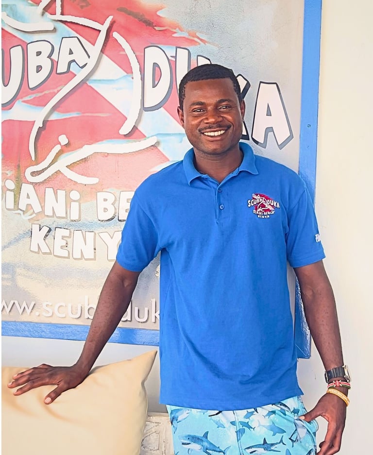 Scuba duka staff Juma