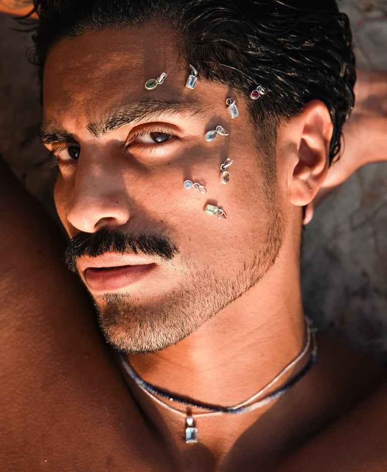 Dany Peña editorial fashion portrait for luxury campaigns, modeling and brand collaborations