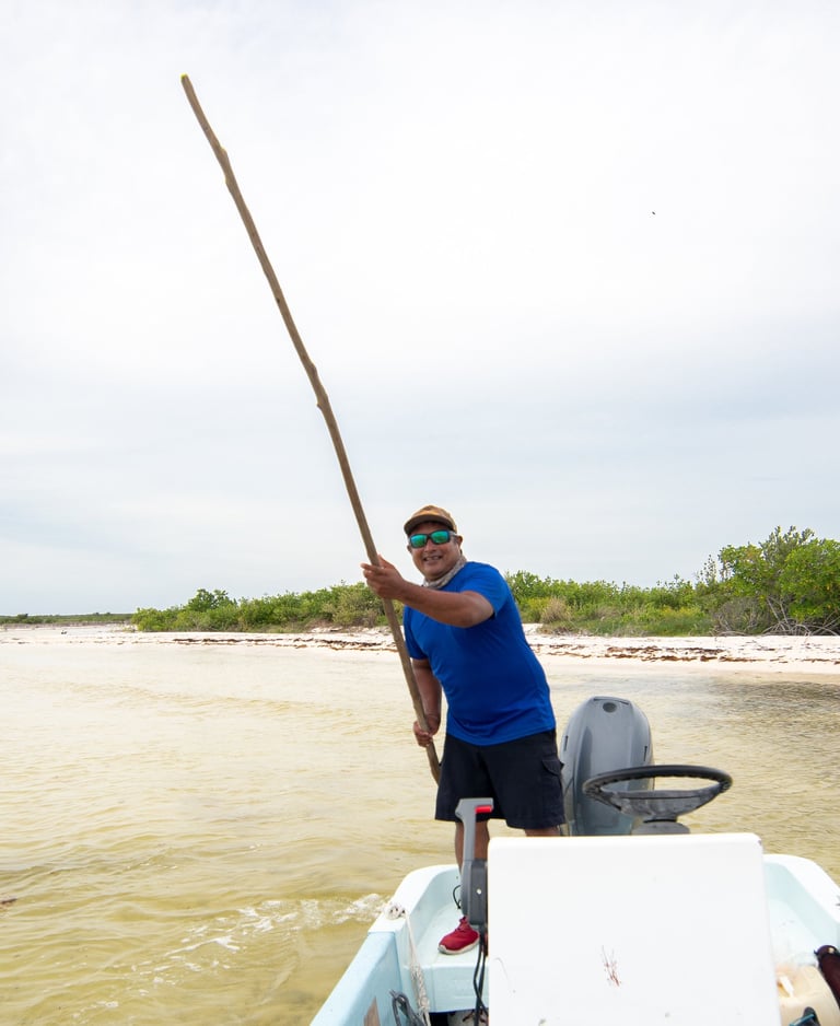 Fishing guide Albert Euan