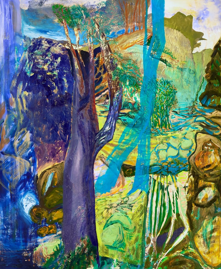 contemporary landscape painting