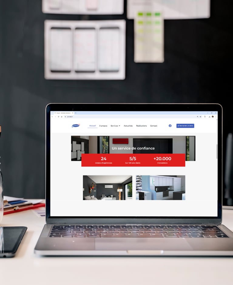 Site Internet Aclimate