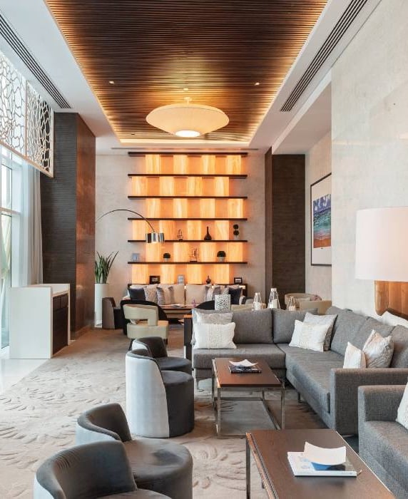 Luxury hotel lobby interior design by AvanturaDesign Croatia.