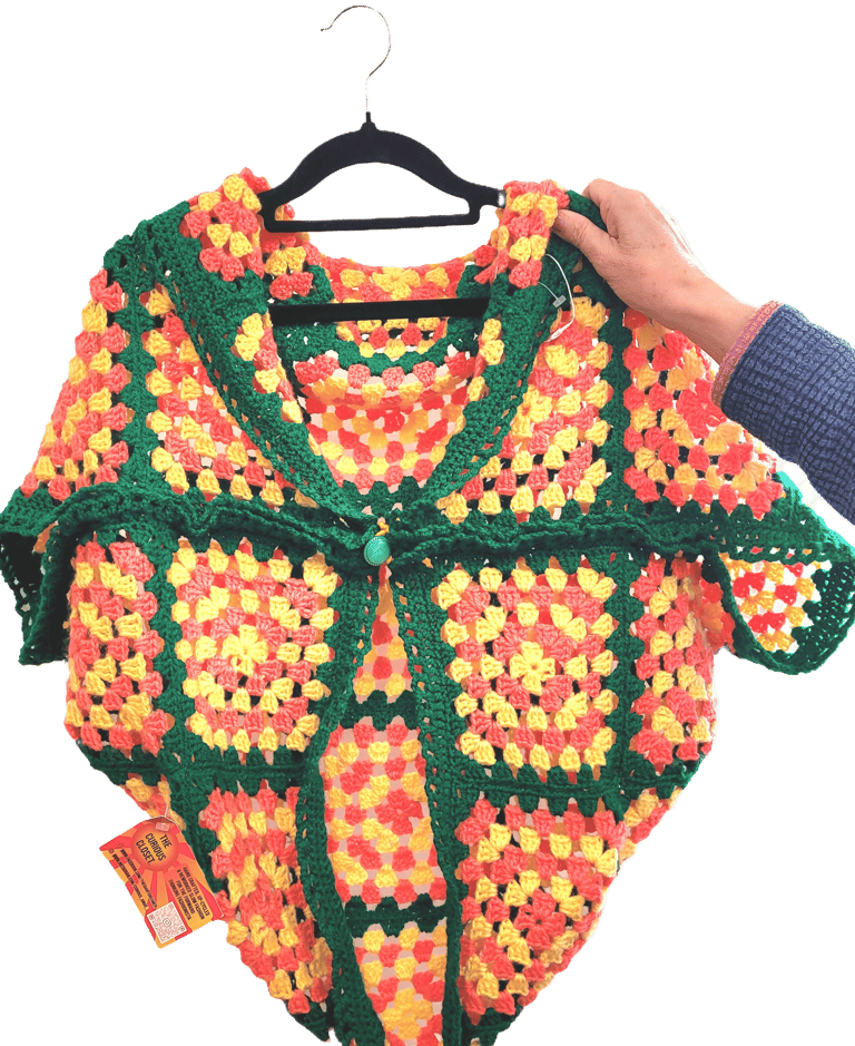 Angie Coburn crochet top