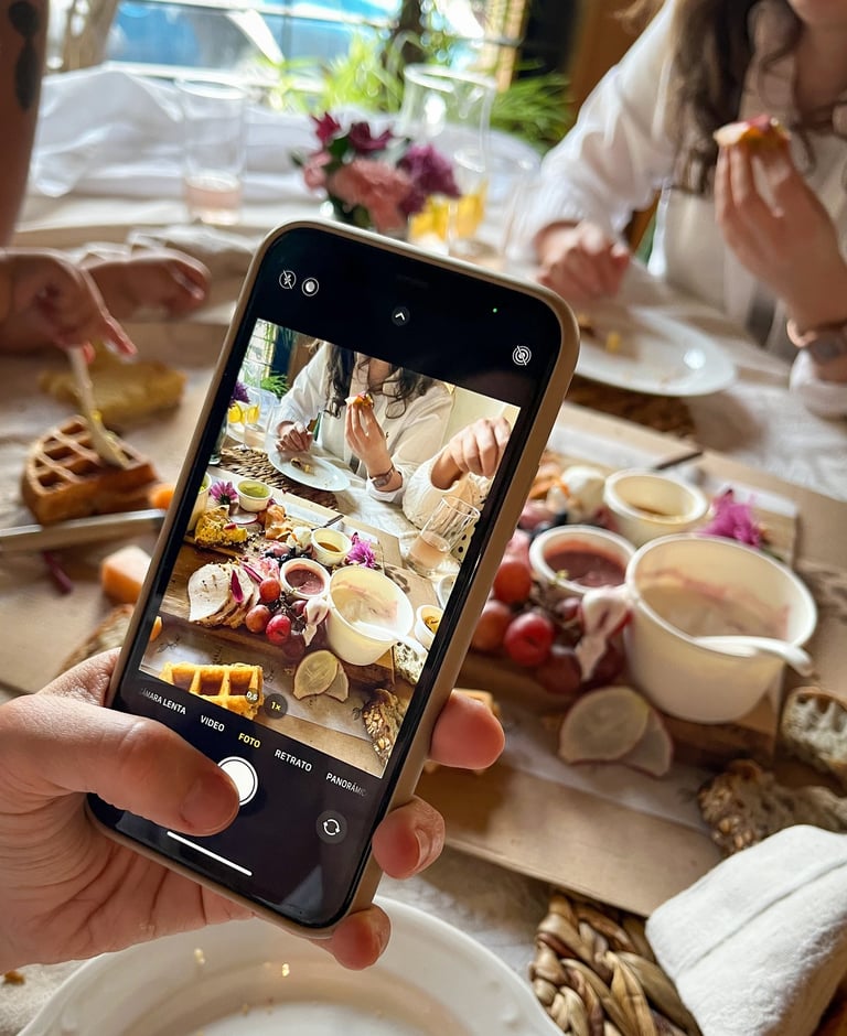 compartir un momento con mamá