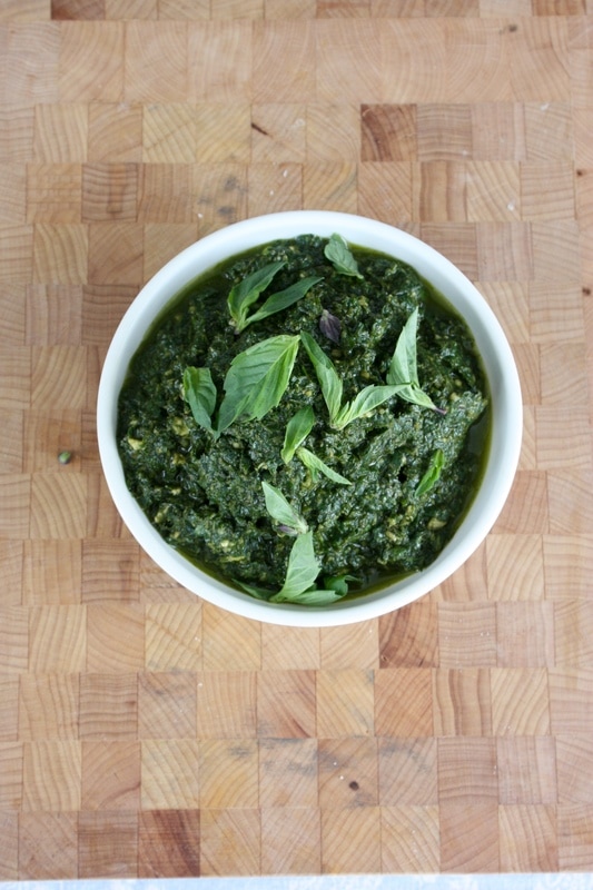 Thai basil pesto