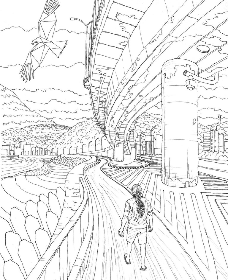 藝術家林仁亞的插圖
