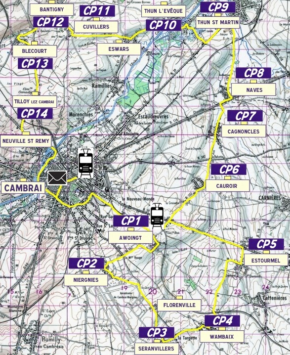 Circuit Poste Automobile Rurale Bailleul.