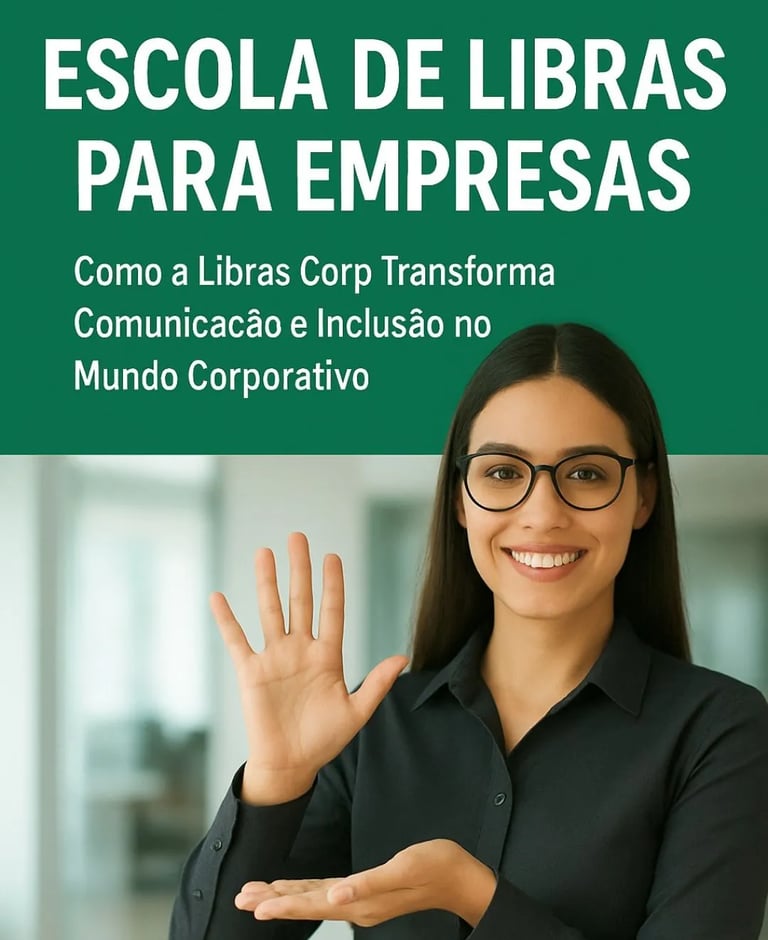 Escola de Libras para empresas Libras Corp