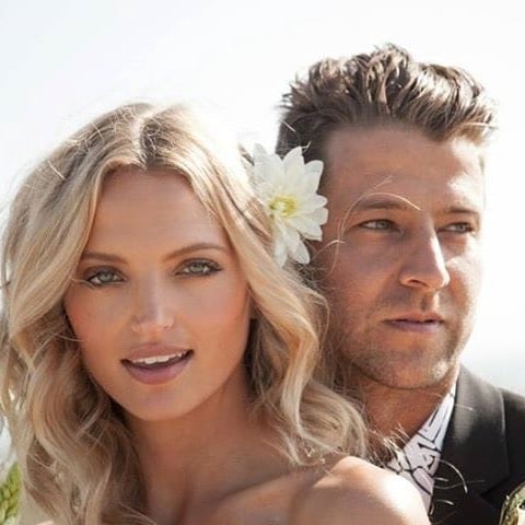 beautiful model Bride and groom 