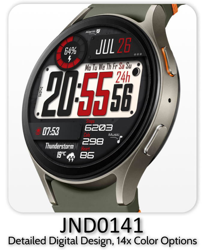 a digital watch with a digital display of a clock