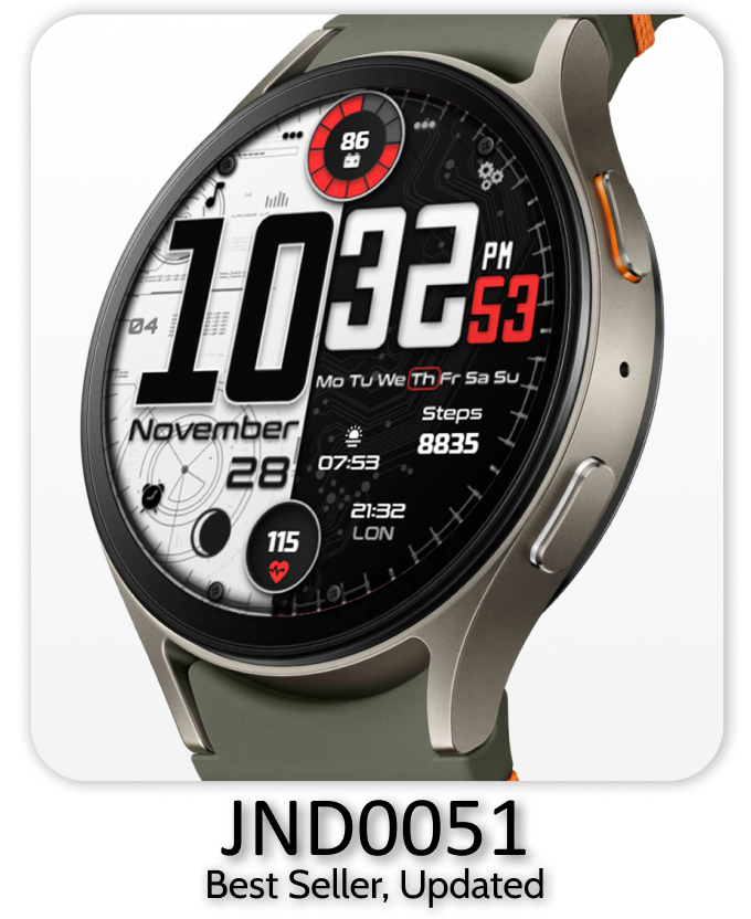 a smartwatch watch with a watch face and a clock face