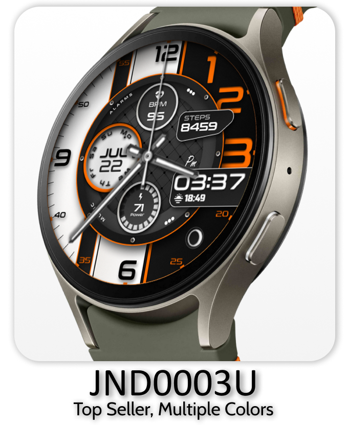 a watch with a watch face and a watch face on the watch face