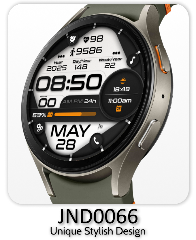 a smartwatch watch with a watch face and a clock face