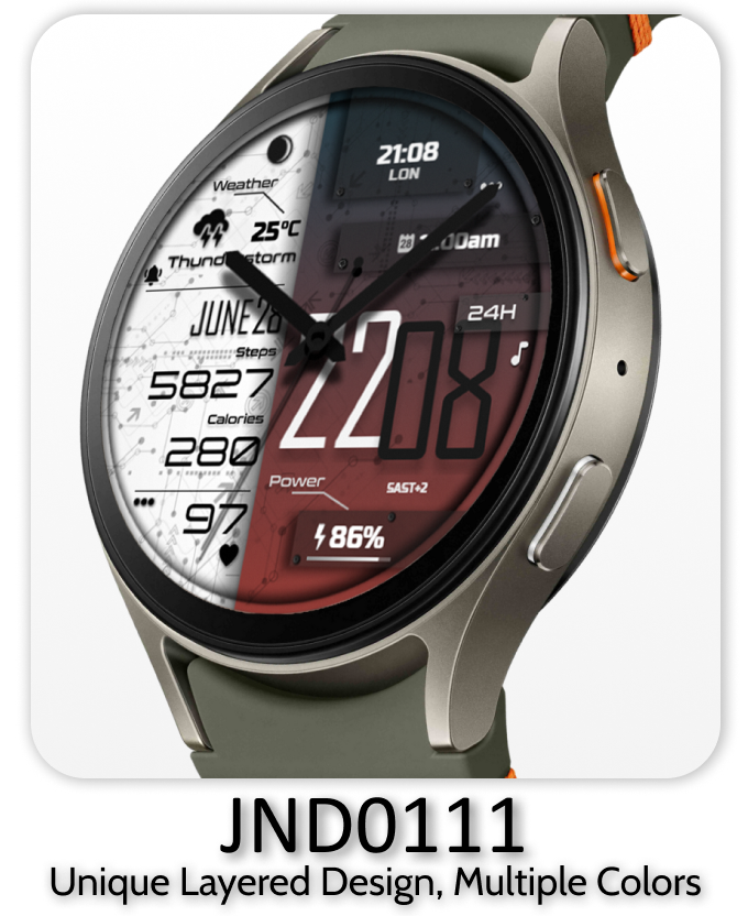 JND0111 Wear OS watch face