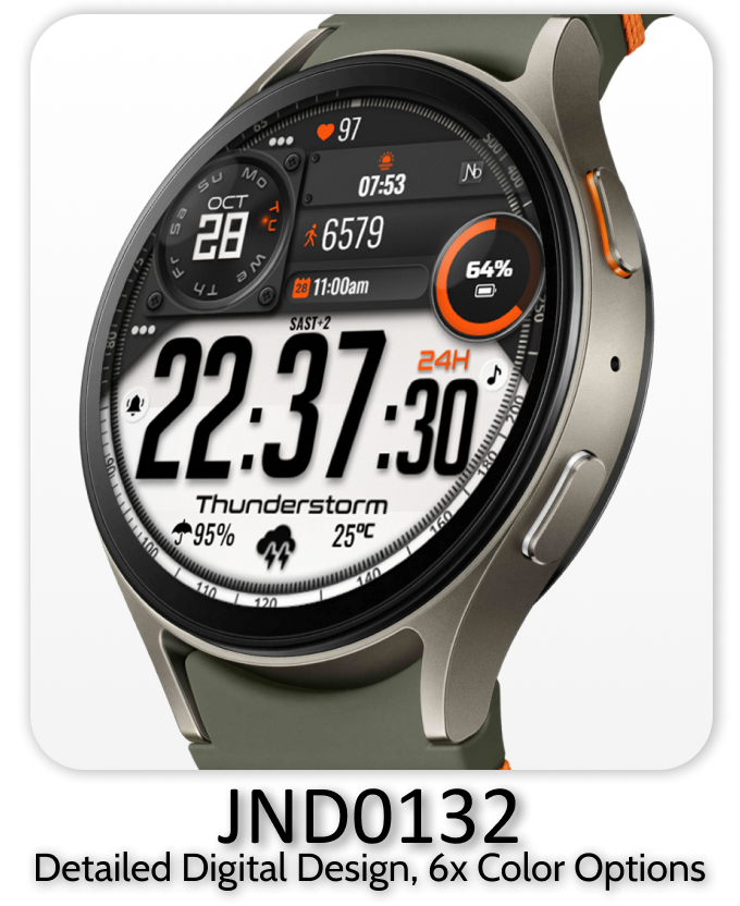 JacoNaudeDesign a smartwatch watch with a digital display