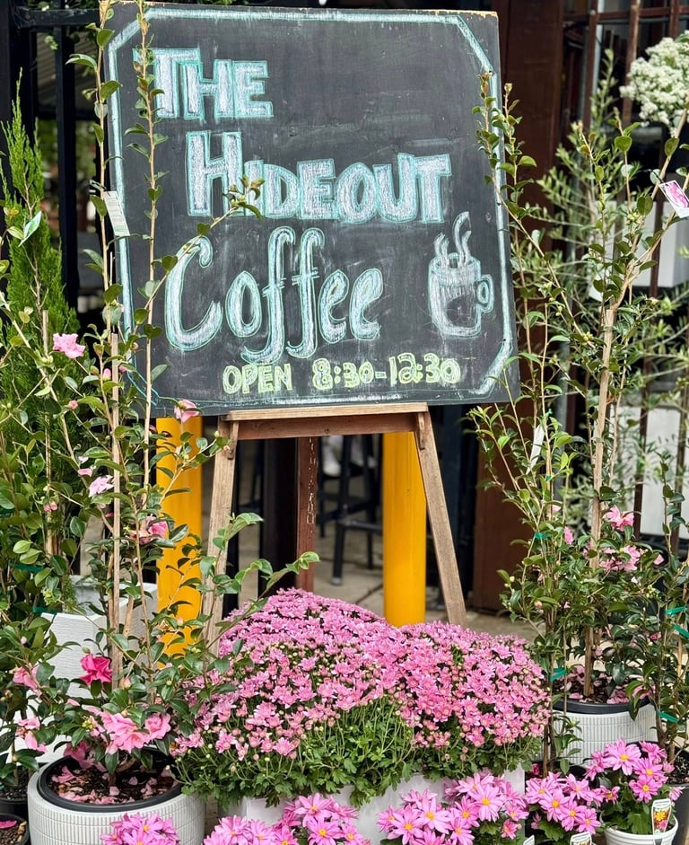 The Hideout Cafe at the Plant Shack