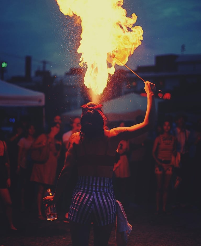 Festival Fire Eating