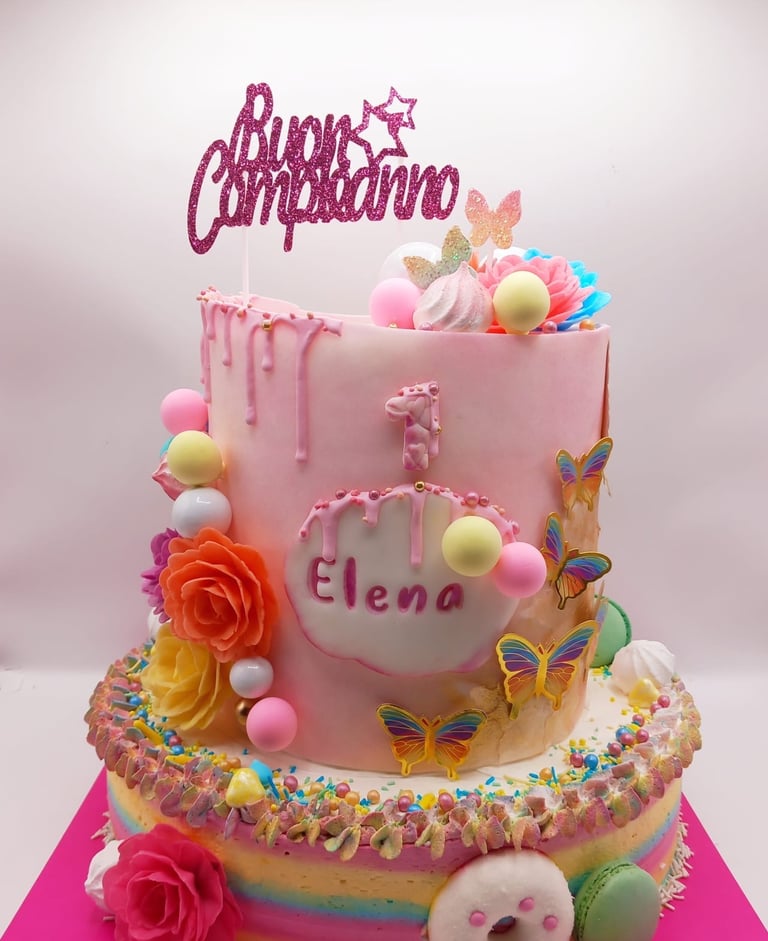 torta pasta di zucchero San Cesareo pasticceria Gianni