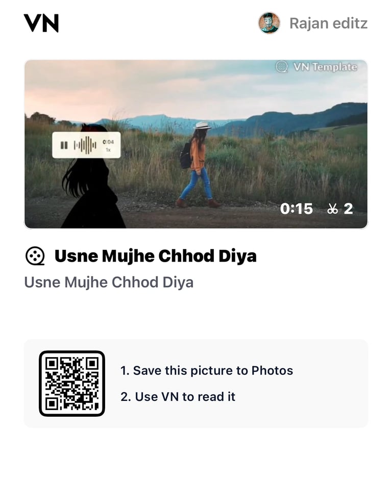 BREAKUP KARLE VN TEMPLATE CODE