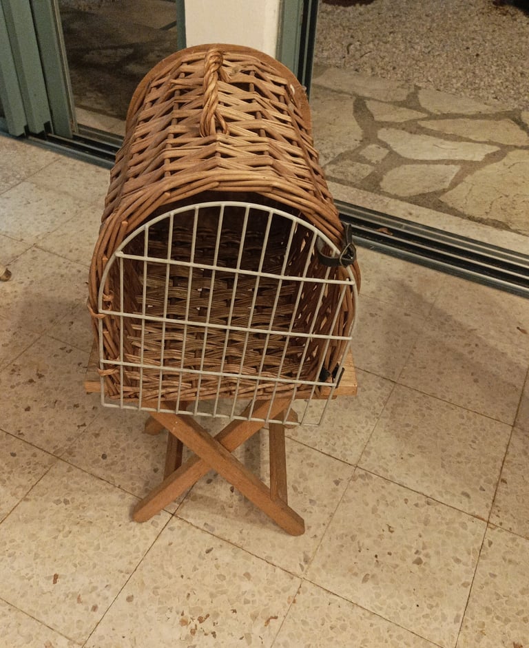 Cat basket for Léo
