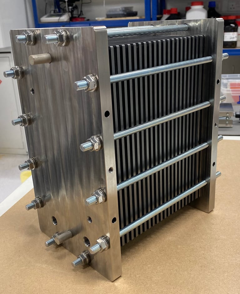 1kg/day hydrogen biomass electrolyser stack