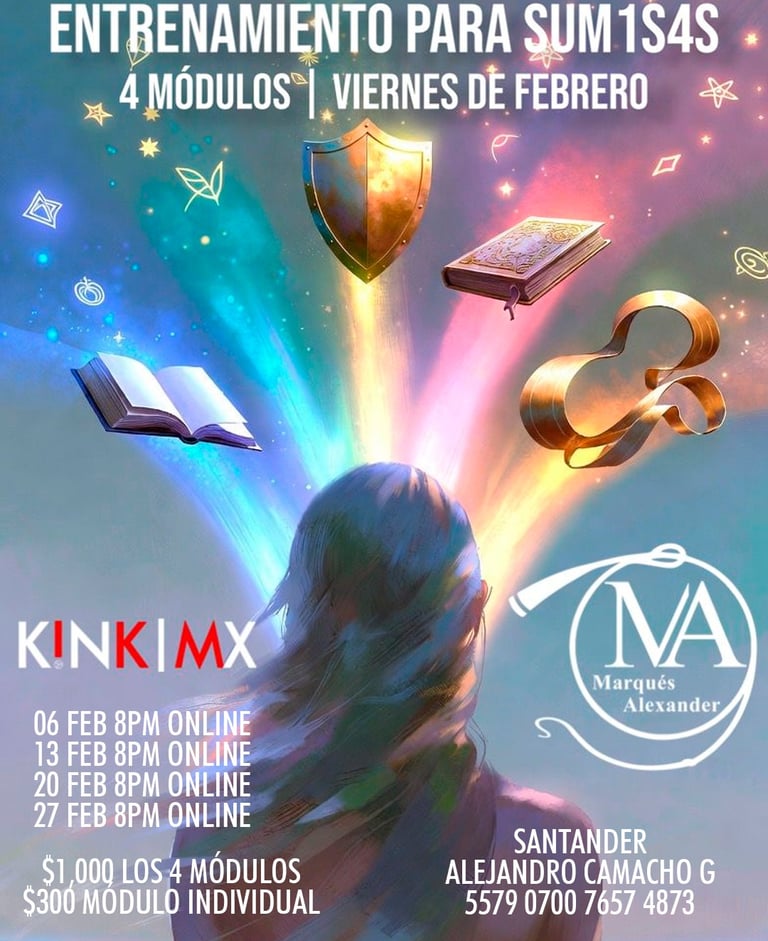 curso para sumisas, entrenamiento para sumisas, sumisa bdsm