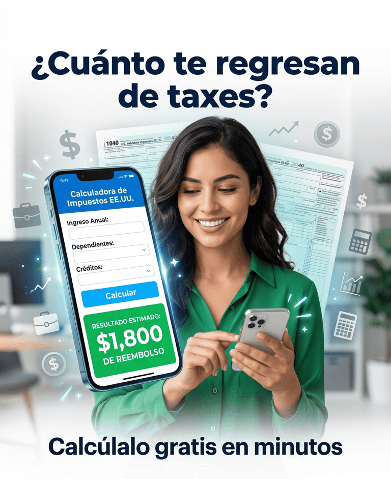 Calcula gratis tus impuestos en minutos