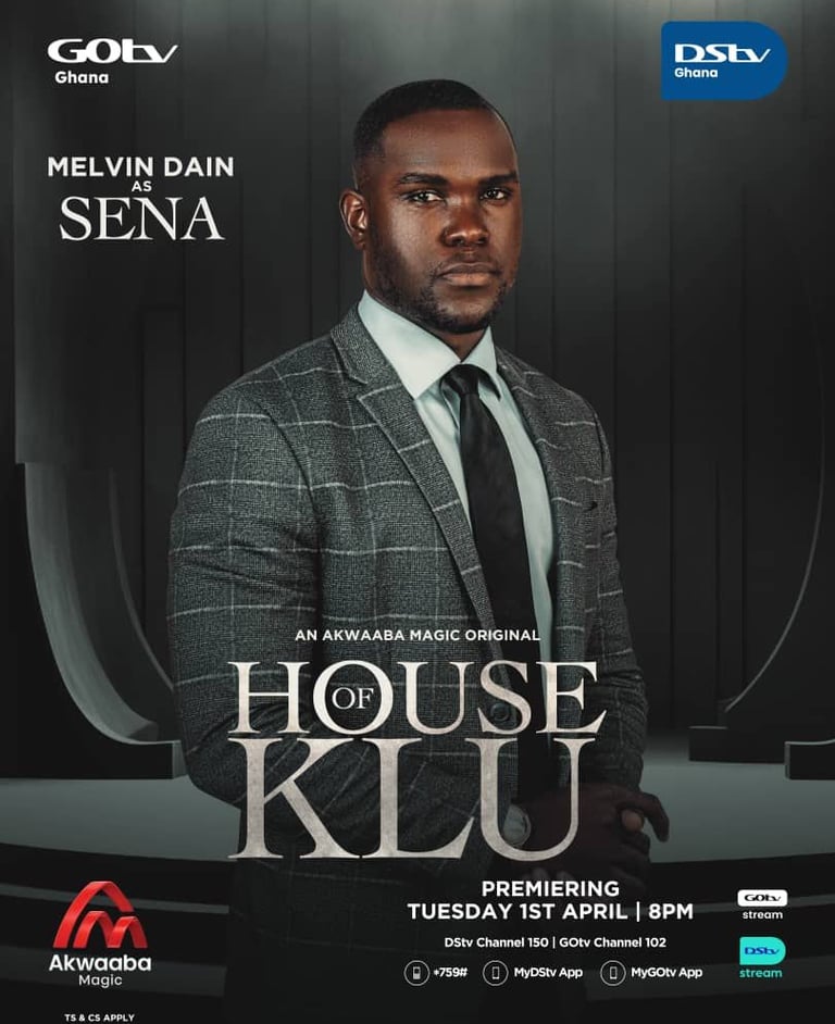 Melvin Dain AS Sena in House Of Klu 