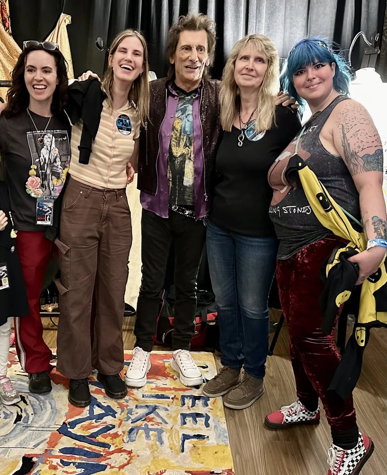 Ronnie Wood at the Cleveland Rolling Stones Tour 2024