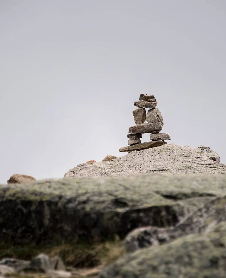 ThetaHealing mokymai Manifestacija - akmenukų bokštas