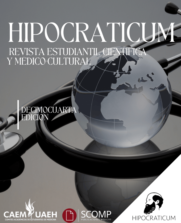 Portada XIV Edición revista estudiantil Hipocraticum