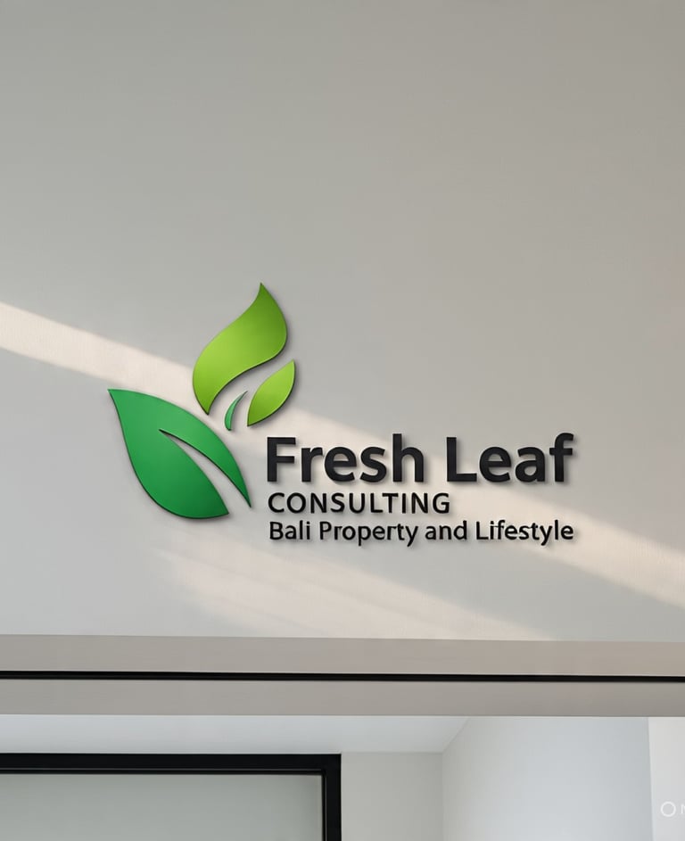 Logo Fresh Leaf Consulting Bali