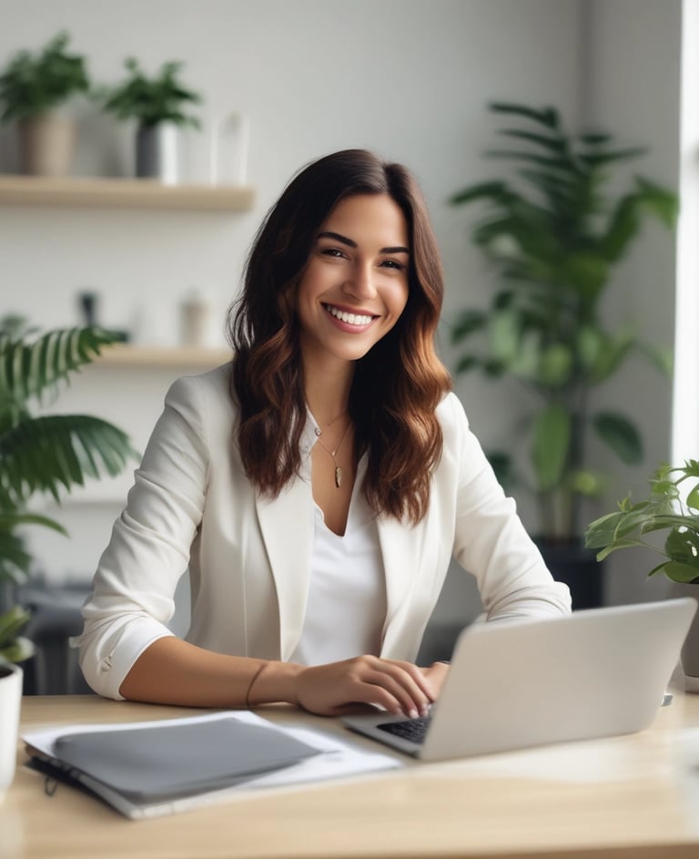 woman holding yellow flowers