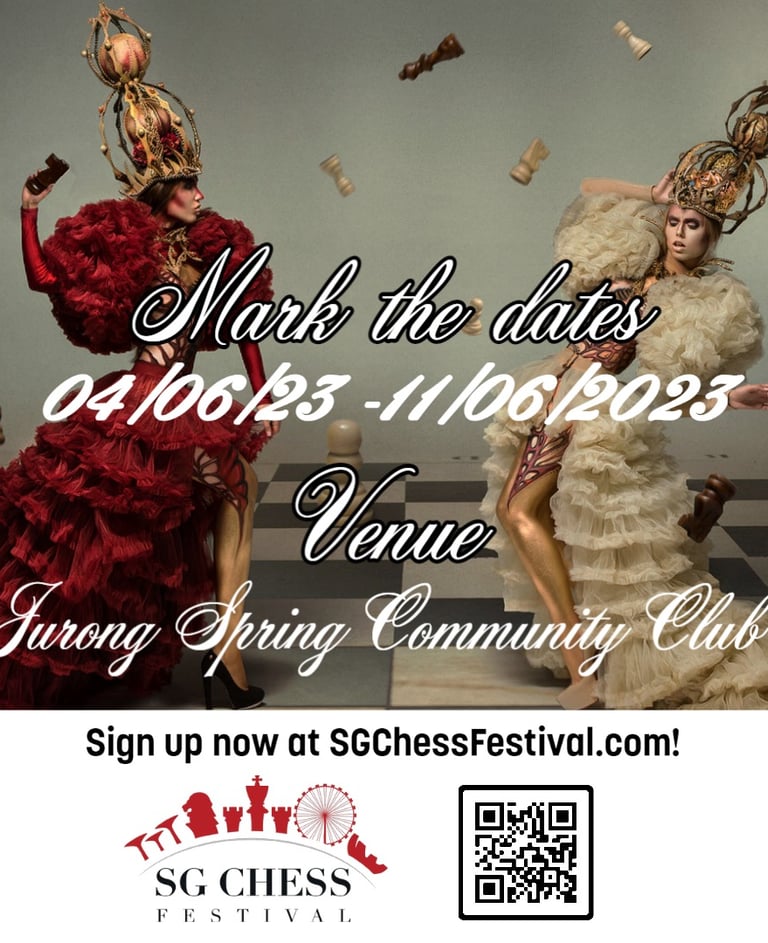 Singapore Chess Festival 2023. Singapore Chess Federation. SG Chess Festival