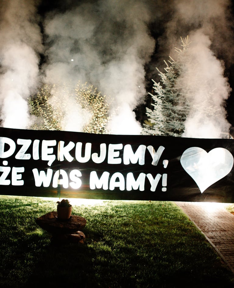 nietypowe podziękowania dla rodziców pirofolia dziękujemy wesele