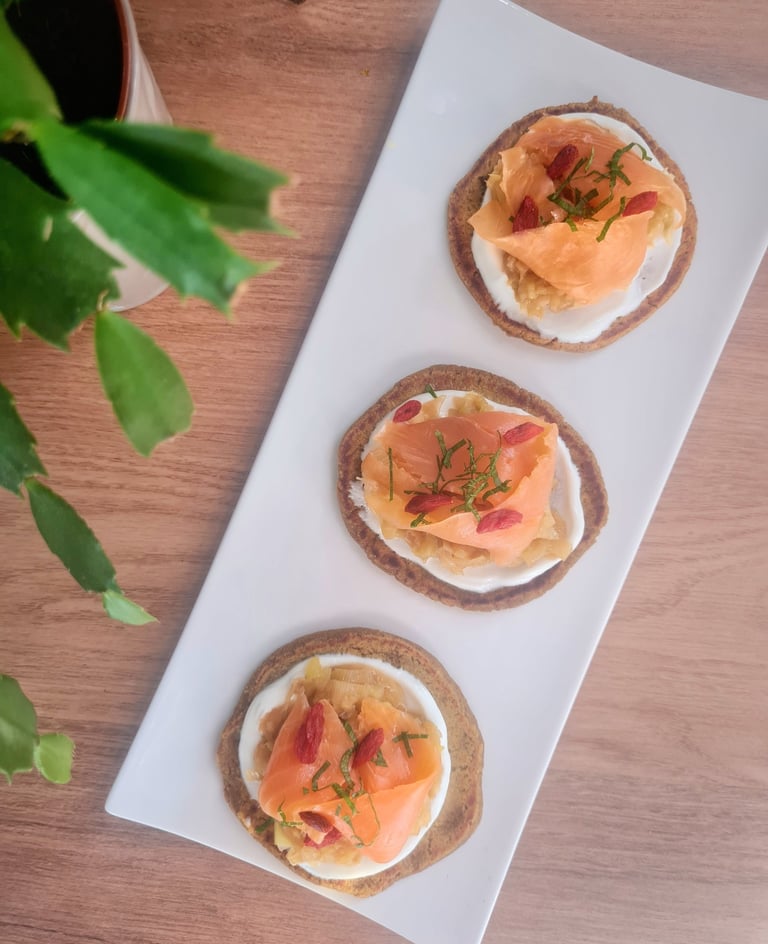 recette blinis sans gluten