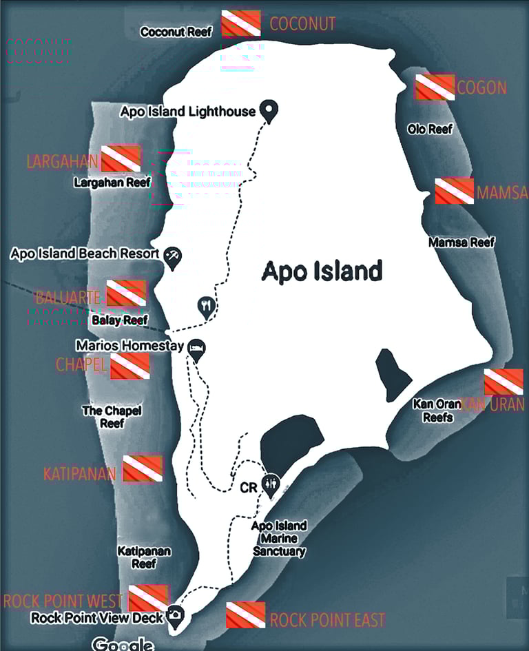 a map of the area of a map of the area