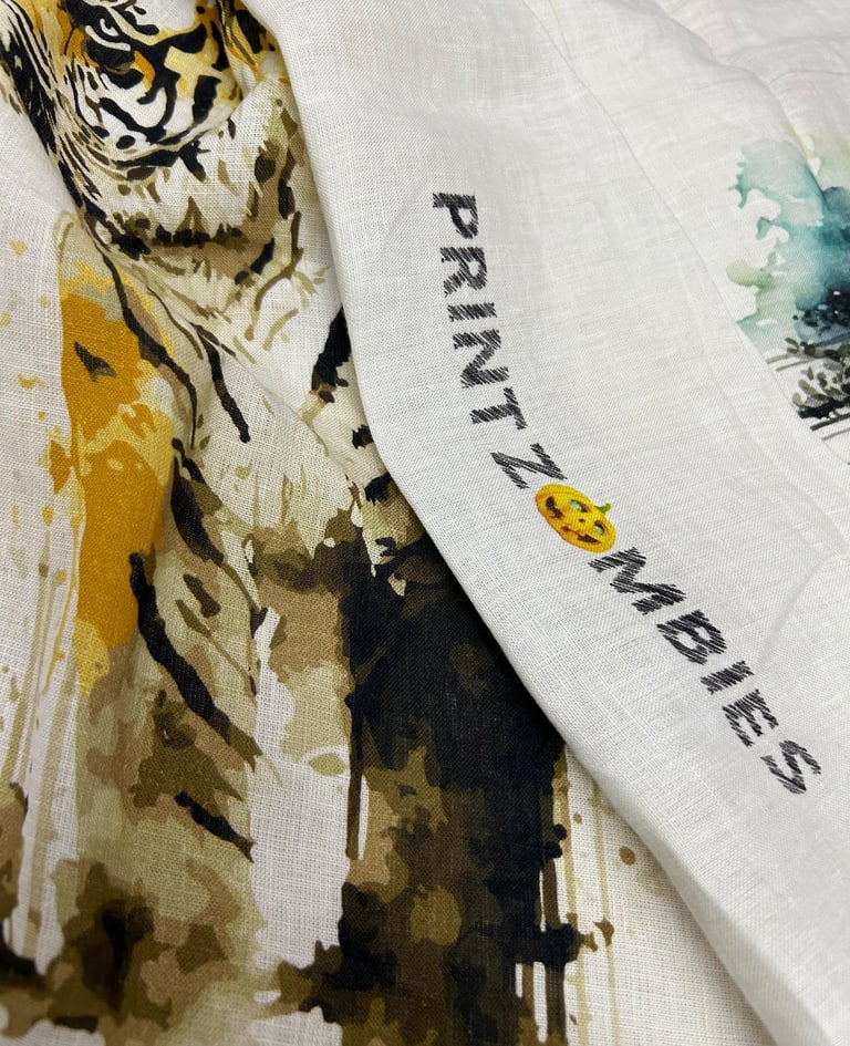 Minimalist abstract textile design for custom printing projects