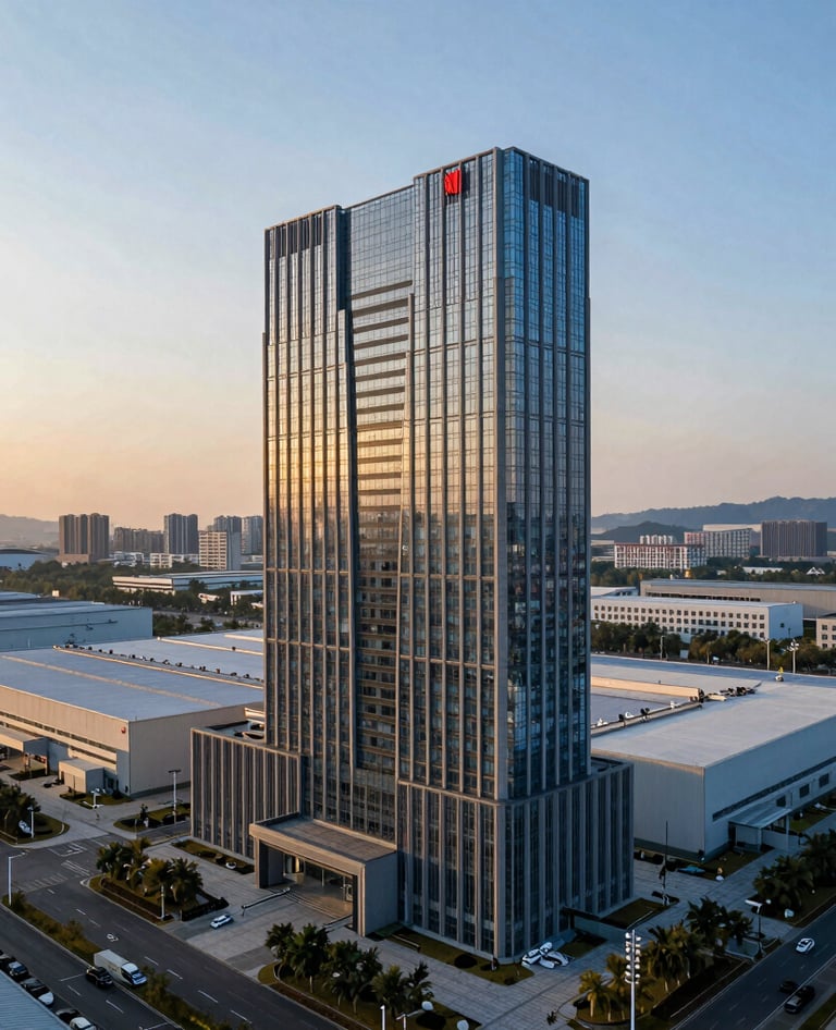 Strategic meeting with overlay of business charts representing growth.