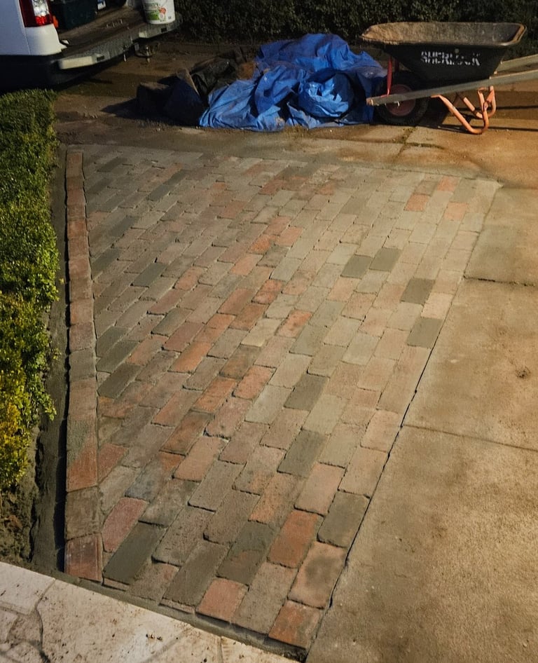 Brick Paving, hardscaping, general home maintenance & Landscaping