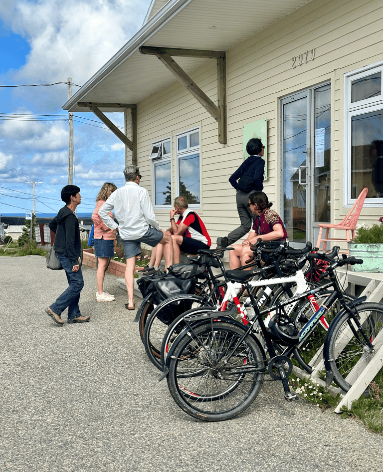 Lodging for cyclists in the Magdalen Islands