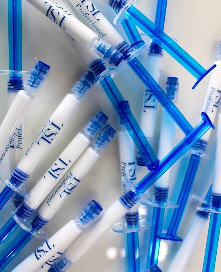 PAP Platinum teeth whitening gel used at GloSmilz Llanelli, showcasing the advanced, enamel-safe, sensitivity-free whitening 