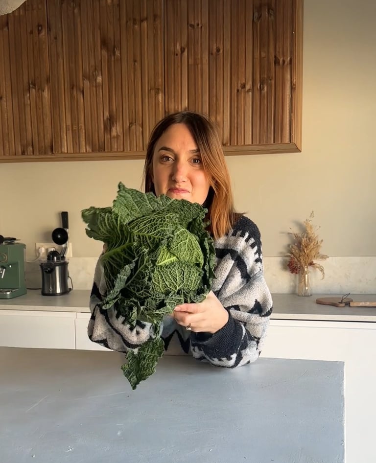 réaliser une coupelle à l'aide d'un chou - Maison Agave