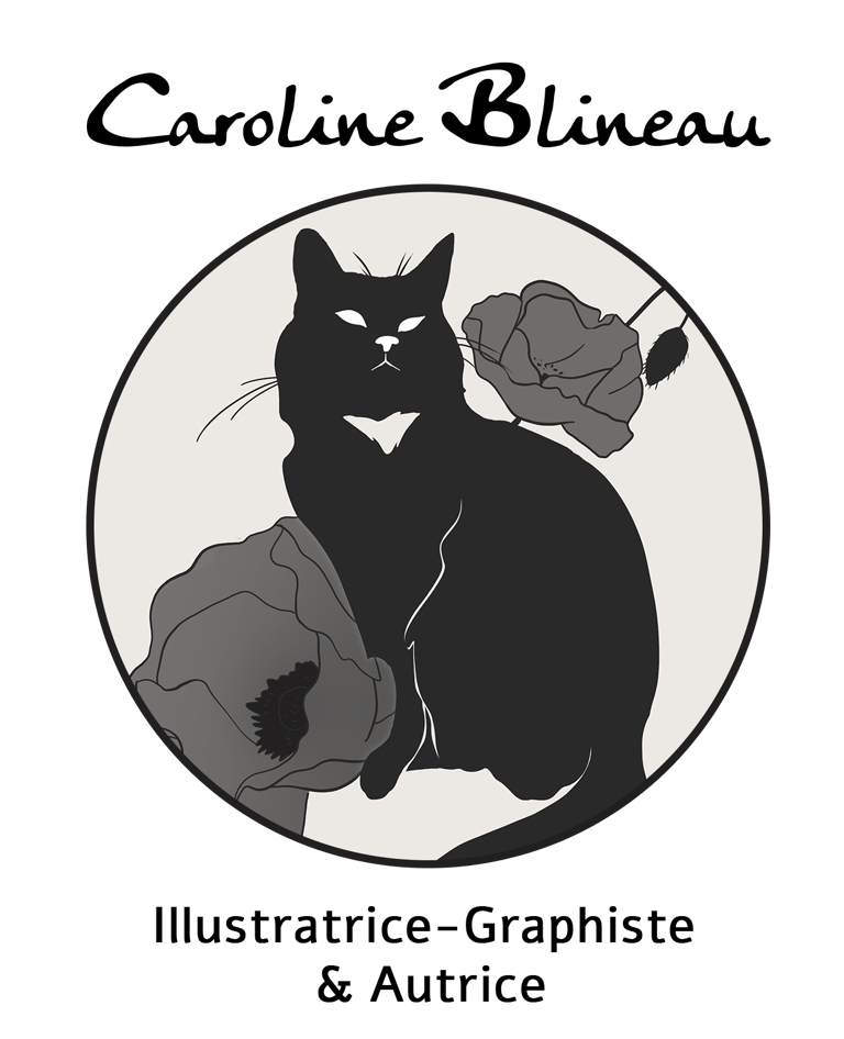 Caroline Blineau - Illustratrice, graphiste et autrice, partenaire d'Elisa Avrain