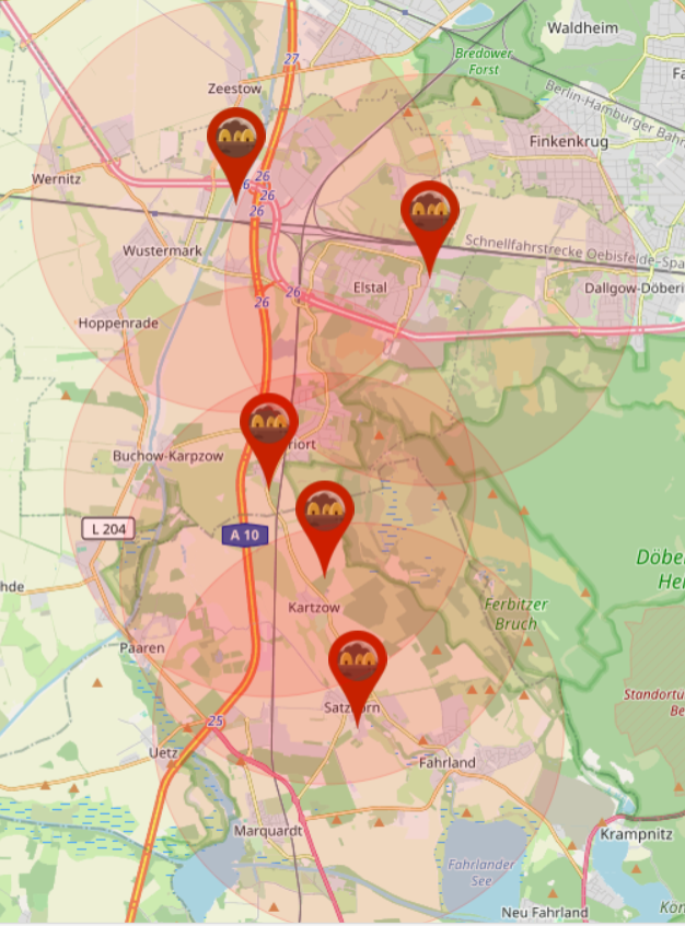 openstreetmap aus der Seite beeintouch.de