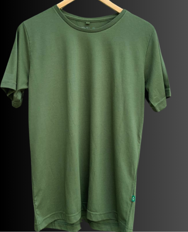 Camiseta ecológica em Algodão Orgánico de manga curta da CicloAmbiental