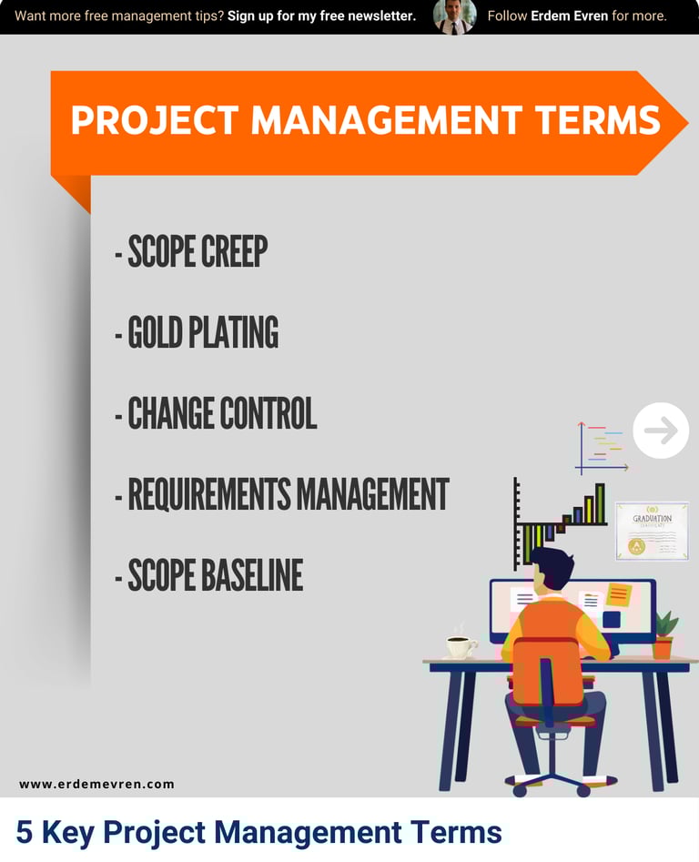 Key Project Management Terms & Definitions