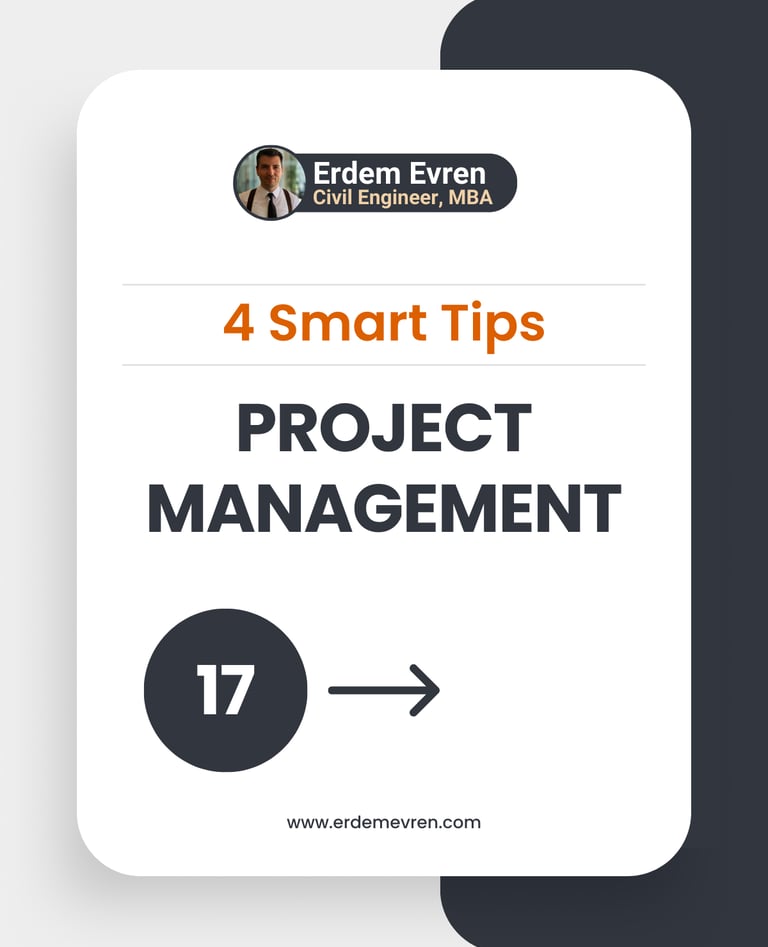 Construction Project Planning and Risk Management Tips