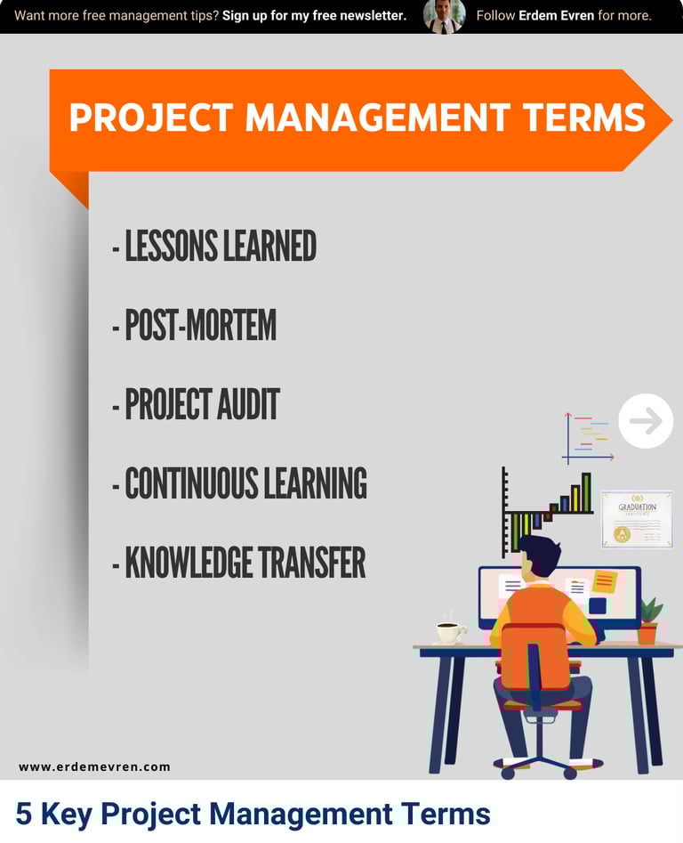 Lessons Learned in Project Management 